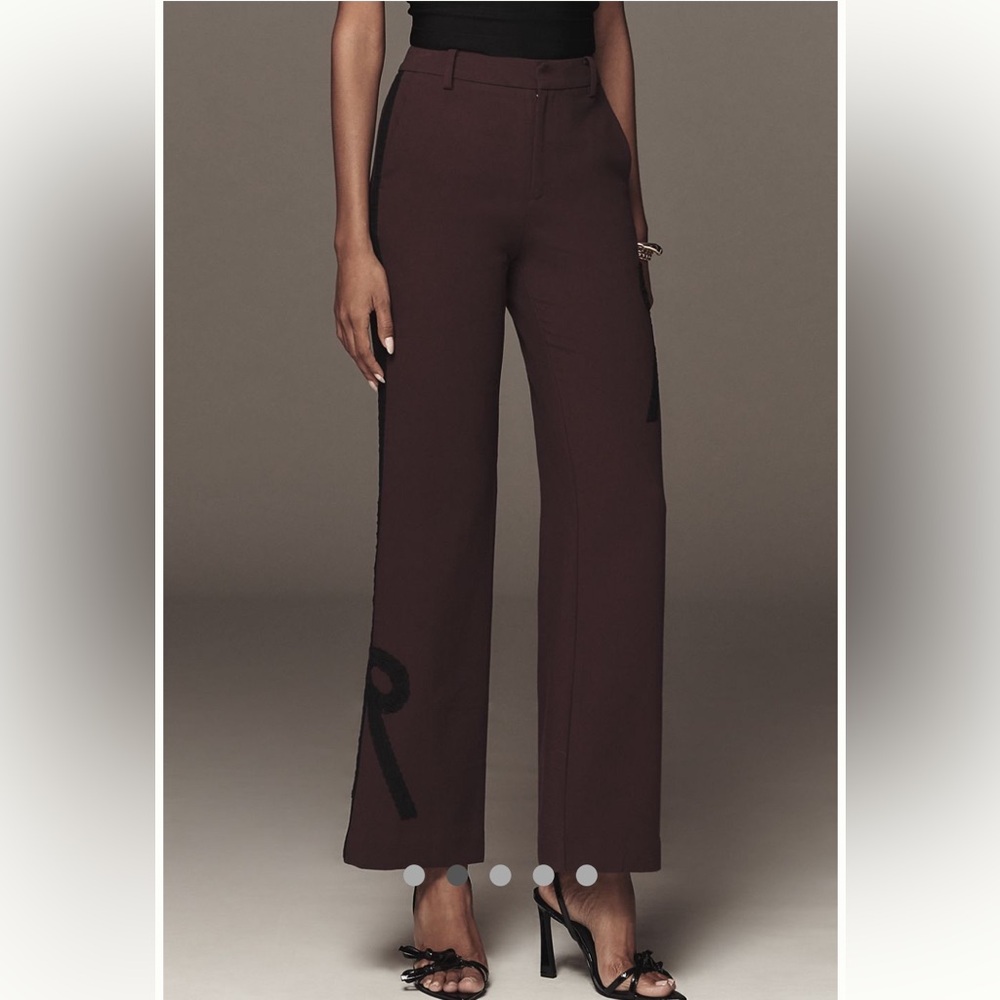 Anthropologie Slim Flare Pants/Trousers NWT!